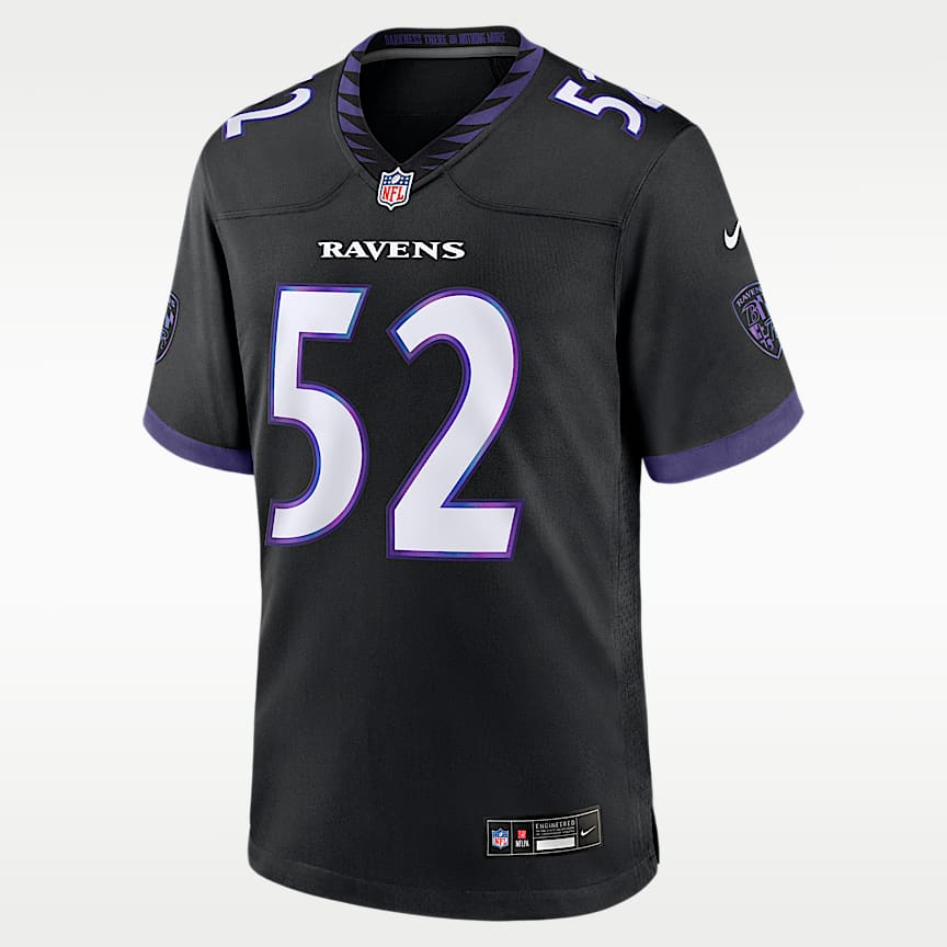 NFL Baltimore Ravens (Lamar Jackson) Men's Game Football Jersey